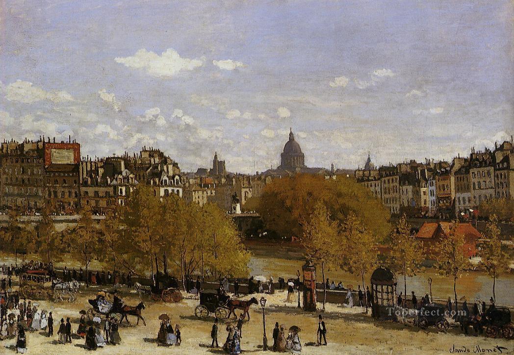 Quai du Louvre Claude Monet Oil Paintings